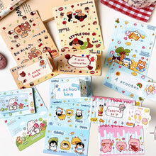 Load image into Gallery viewer, 10Pcs Kids Christmas Reward Tear Scratch Card Self-adhesive Stickers Tear Off Card Xmas Stickers DIY Children's Redemption Vouchers