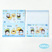 Load image into Gallery viewer, 10Pcs Kids Christmas Reward Tear Scratch Card Self-adhesive Stickers Tear Off Card Xmas Stickers DIY Children's Redemption Vouchers