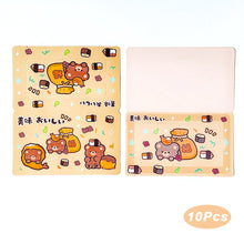 Load image into Gallery viewer, 10Pcs Kids Christmas Reward Tear Scratch Card Self-adhesive Stickers Tear Off Card Xmas Stickers DIY Children's Redemption Vouchers