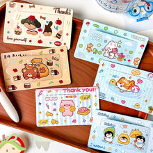 Load image into Gallery viewer, 10Pcs Kids Christmas Reward Tear Scratch Card Self-adhesive Stickers Tear Off Card Xmas Stickers DIY Children's Redemption Vouchers