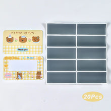 Load image into Gallery viewer, 20Pcs Kids Christmas Reward Scratch Card Film Coated Stickers Scratch Off Labels Xmas Stickers DIY Children's Redemption Vouchers
