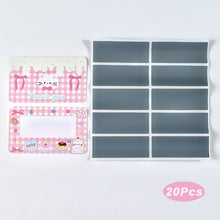 Load image into Gallery viewer, 20Pcs Kids Christmas Reward Scratch Card Film Coated Stickers Scratch Off Labels Xmas Stickers DIY Children's Redemption Vouchers