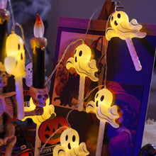 Load image into Gallery viewer, 1.5m 10LED Halloween Party Led Light String Pumpkin Ghost Witch Halloween Party Happy Halloween Party Decor For Home