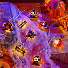 Load image into Gallery viewer, 1.5m 10LED Halloween Party Led Light String Pumpkin Ghost Witch Halloween Party Happy Halloween Party Decor For Home