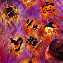 Load image into Gallery viewer, 1.5m 10LED Halloween Party Led Light String Pumpkin Ghost Witch Halloween Party Happy Halloween Party Decor For Home