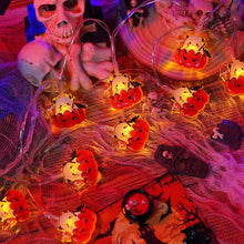 Load image into Gallery viewer, 1.5m 10LED Halloween Party Led Light String Pumpkin Ghost Witch Halloween Party Happy Halloween Party Decor For Home