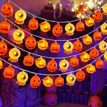 Load image into Gallery viewer, 1.5m 10LED Halloween Party Led Light String Pumpkin Ghost Witch Halloween Party Happy Halloween Party Decor For Home
