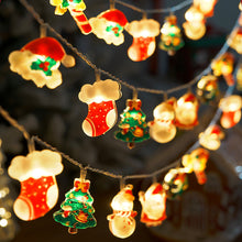 Load image into Gallery viewer, 1.5/3/6m LED Christmas Decoration String Light Santa Claus Christmas Trees Battery USB Copper Wire Lighting for Home Decor