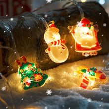 Load image into Gallery viewer, 1.5/3/6m LED Christmas Decoration String Light Santa Claus Christmas Trees Battery USB Copper Wire Lighting for Home Decor