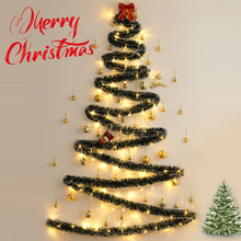 Load image into Gallery viewer, 2/3/5m Christmas Leaves LED Light Wall Decoration String Lights Battery Wedding Holiday Home Party Garden Decor Lights