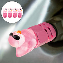 Load image into Gallery viewer, 4Pcs Universal Luminous Duck Shape Dustproof Tire Wheel Stem Valve Caps for Motorcycle Car Auto Bike Car Styling Tunning