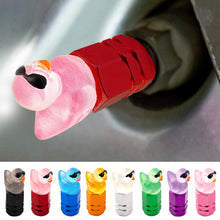 Load image into Gallery viewer, 4Pcs Universal Luminous Duck Shape Dustproof Tire Wheel Stem Valve Caps for Motorcycle Car Auto Bike Car Styling Tunning