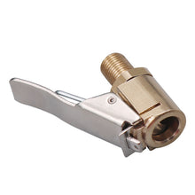 Load image into Gallery viewer, Car Valve Clip 8mm Air Pump Chuck Clip Car Truck Tyre Tire Inflator Pump Valve Connector Car Open Brass Auto Repair Tool