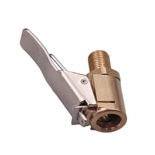 Load image into Gallery viewer, Car Valve Clip 8mm Air Pump Chuck Clip Car Truck Tyre Tire Inflator Pump Valve Connector Car Open Brass Auto Repair Tool