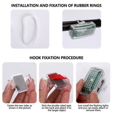 Load image into Gallery viewer, Motorcycle Flash Strobe LED Light Wireless Remote Control RGB Anti-collision Warning Lamp Waterproof For Car Bike