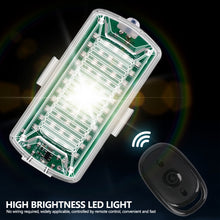 Load image into Gallery viewer, Motorcycle Flash Strobe LED Light Wireless Remote Control RGB Anti-collision Warning Lamp Waterproof For Car Bike