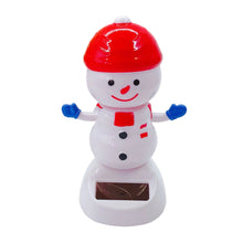 Load image into Gallery viewer, Solar Powered Automatic Swinging Dancing Christmas Doll Toy Car Interior Decorations Styling Home Decoration