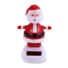 Load image into Gallery viewer, Solar Powered Automatic Swinging Dancing Christmas Doll Toy Car Interior Decorations Styling Home Decoration