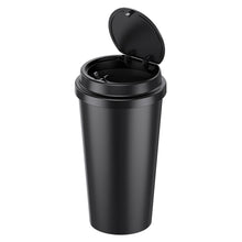 Load image into Gallery viewer, Portable Car Trash Can with Pop-up Lid Round Garbage Bin Auto Interior Waste Storage Cup Holder Trash Container