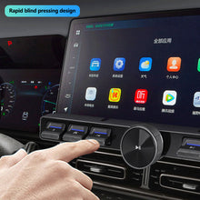 Load image into Gallery viewer, Smart Car Steering Wheel Controller Wireless Control Button 7 Keys LED Intelligent Control Volume Navigation Player With Ambient Light 
