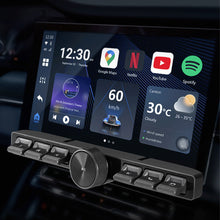Load image into Gallery viewer, Smart Car Steering Wheel Controller Wireless Control Button 7 Keys LED Intelligent Control Volume Navigation Player With Ambient Light 