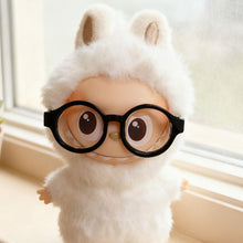 Load image into Gallery viewer, For Labubu 4.0 Glasses 4.5cm Cute Plastic Glasses for 10.5cm Labubu Dolls Toy Glasses Accessories