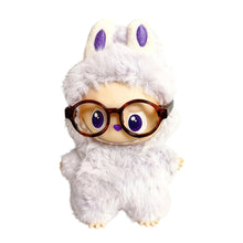 Load image into Gallery viewer, For Labubu 4.0 Glasses 4.5cm Cute Plastic Glasses for 10.5cm Labubu Dolls Toy Glasses Accessories