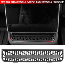 Load image into Gallery viewer, Car Rear Air Vent Cover Anti-Blocking Protective Grille Rear Diffuser Outlet Guard Mesh Dust Protection for 2025 Tesla Model Y Juniper & 2024 Model 3 Highland