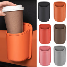Load image into Gallery viewer, Leather Car Door Water Cup Holder Multi-Function Seat Back Storage Box Beverage & Trash Vehicle Interior