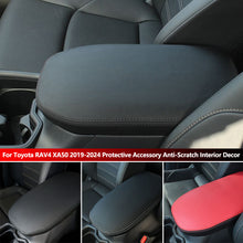 Load image into Gallery viewer, PU Leather Car Armrest Box Center Console Organizer Lid Cover for Toyota RAV4 XA50 2019-2024 Protective Accessory Anti-Scratch Interior Decor