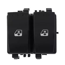 Load image into Gallery viewer, Car Power Window Switch Electric Window Control Double Button for Renault Clio II 8200060045 Replacement Switch Window Controller