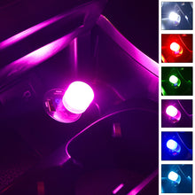 Load image into Gallery viewer, USB Car Interior Ambient Atmosphere Light LED Signal Lights Auto Reading Lamp Decoration