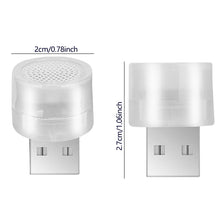 Load image into Gallery viewer, USB Car Interior Ambient Atmosphere Light LED Signal Lights Auto Reading Lamp Decoration