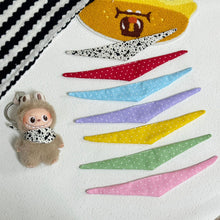 Load image into Gallery viewer, For 10.5cm Labubu 4.0 Dolls Cute Mini Macaron Enamel Pendant Doll's Bandanas Outfit Accessories Clothing Doll Ornaments Girl Gift