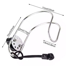 Load image into Gallery viewer, 304 Stainless Steel Lifebuoy Bracket Horseshoe Ring Holder for Boats Yachts Marine Grade Hardware Adjustable Life Preserver Mount