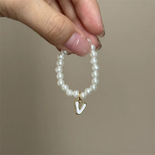 Load image into Gallery viewer, For Mini Labubu Pendant Accessories Letter Pearl Necklace For Labubu V4 Pin for Love Series Doll Clothes Accessories