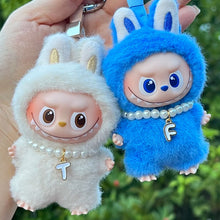 Load image into Gallery viewer, For Mini Labubu Pendant Accessories Letter Pearl Necklace For Labubu V4 Pin for Love Series Doll Clothes Accessories