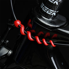 Load image into Gallery viewer, Snake Shape Mountain Bike Cable Wrap Oil Tube Cover Silicone Cable Sleeve Paint Scratch Guard Protector Bike Wiring Management