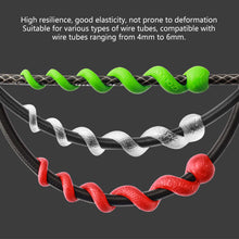 Load image into Gallery viewer, Snake Shape Mountain Bike Cable Wrap Oil Tube Cover Silicone Cable Sleeve Paint Scratch Guard Protector Bike Wiring Management