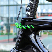 Load image into Gallery viewer, Snake Shape Mountain Bike Cable Wrap Oil Tube Cover Silicone Cable Sleeve Paint Scratch Guard Protector Bike Wiring Management