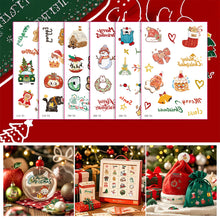Load image into Gallery viewer, Christmas Scratch-off Stickers Festive DIY Candle Decor Creative Candle Stickers Creative Christmas Decorations