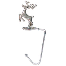 Load image into Gallery viewer, Christmas Fireplace Hooks for Hanging Stockings Metal No Glue Table Edge Hooks Decorative Quick Setup Holiday Home Decor Hooks