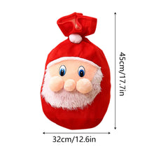Load image into Gallery viewer, Christmas Gift Bag Santa Face Festive Party Favor Bag Stocking Alternative Kids Xmas Party Bag Backpack Christmas Goodie Bag