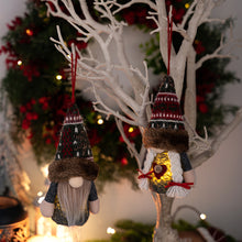 Load image into Gallery viewer, Glowing Gnome Christmas Decorations Faceless Dolls Christmas Decoration Mantelpiece Gift Gnome Ornament
