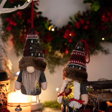 Load image into Gallery viewer, Glowing Gnome Christmas Decorations Faceless Dolls Christmas Decoration Mantelpiece Gift Gnome Ornament