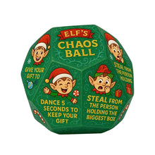 Load image into Gallery viewer, Creative Hilarious Christmas Gift Exchange Dice-12 Sided Party Game for Family & Office Xmas Fun for Secret Santa & Holiday Gatherings