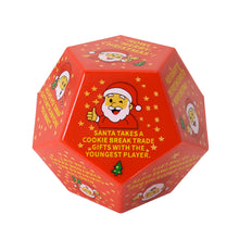 Load image into Gallery viewer, Creative Hilarious Christmas Gift Exchange Dice-12 Sided Party Game for Family & Office Xmas Fun for Secret Santa & Holiday Gatherings