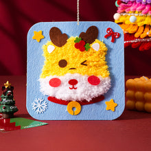 Load image into Gallery viewer, Christmas Sewing Craft Kit Hanging Ornament Lacing Craft Kids Sewing Set Parent-Child Activity DIY Toy Christmas Gift Decoration
