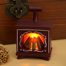 Load image into Gallery viewer, Christmas Night Light Dollhouse Tabletop Fireplace Lamp Flickering Flame Effect Retro Christmas Atmosphere Ambient Light Unique Christmas Idea