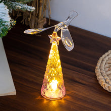 Load image into Gallery viewer, Creative Christmas Shine Ornament Luminous Crystal Flying Bird Mini Tree Christmas Desktop Unique Christmas Gift Idea